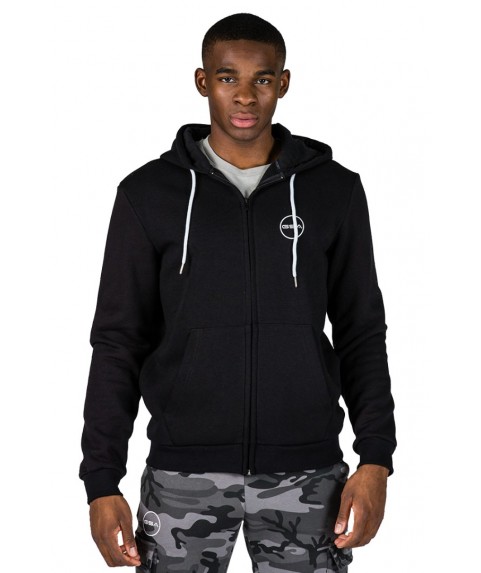 ΑΝΔΡΙΚΗ ΖΑΚΕΤΑ GSA SUPERCOTοTON ZIPPER HOODIE JET BLACK 1717026-01