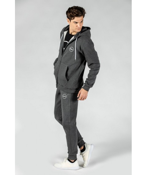 ΑΝΔΡΙΚΗ ΖΑΚΕΤΑ GSA SUPERCOTTON ZIPPER HOODIE CHARCOAL 1717026-06