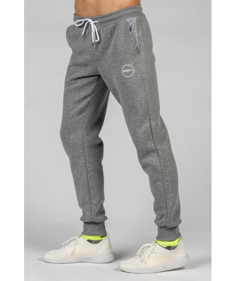 ΑΝΔΡΙΚΗ ΦΟΡΜΑ GSA SUPERCOTTON JOGGERS SWEATPANTS GREY MELANGE 1717027-04