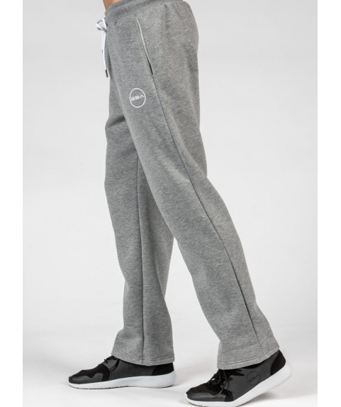 ΑΝΔΡΙΚΗ ΦΟΡΜΑ GSA SUPERCOTTON BOOTCUT SWEATPANTS GREY MELANGE 1717028-50