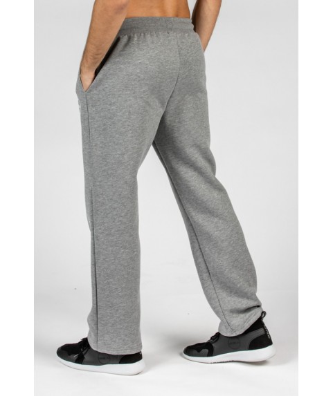ΑΝΔΡΙΚΗ ΦΟΡΜΑ GSA SUPERCOTTON BOOTCUT SWEATPANTS GREY MELANGE 1717028-50