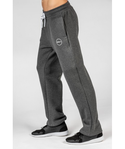 ΑΝΔΡΙΚΗ ΦΟΡΜΑ GSA SUPEROTTON BOOTCUT SWEATPANTS CHARCOAL 1717028-06