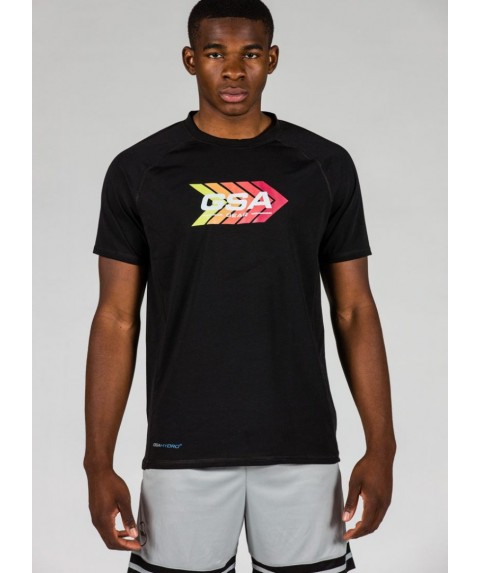 T-SHIRT MEN GSA ULTRA LIGHT SHIRT BLACK 17-17104-03