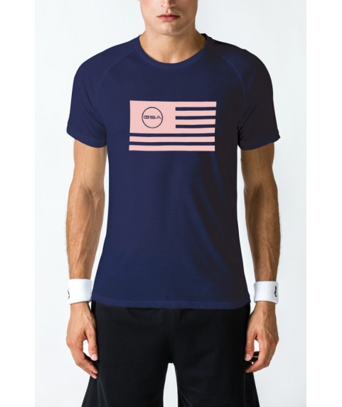 T-SHIRT MEN FLAG SUPERLOGO COLOR EDITION INK GSA GEAR 17-19032-04
