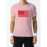 T-SHIRT MEN FLAG SUPERLOGO COLOR EDITION PINK GSA GEAR 17-19035-05