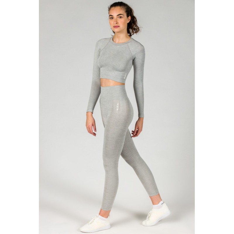 Γυναικείο Κολάν GSA  Hydro Seamless Leggings 7/8 Black 1727105-03