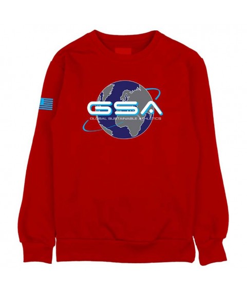 GSA EARTH CREW NECK RED ΦΟΥΤΕΡ ΚΟΚΚΙΝΟ 1719202-47