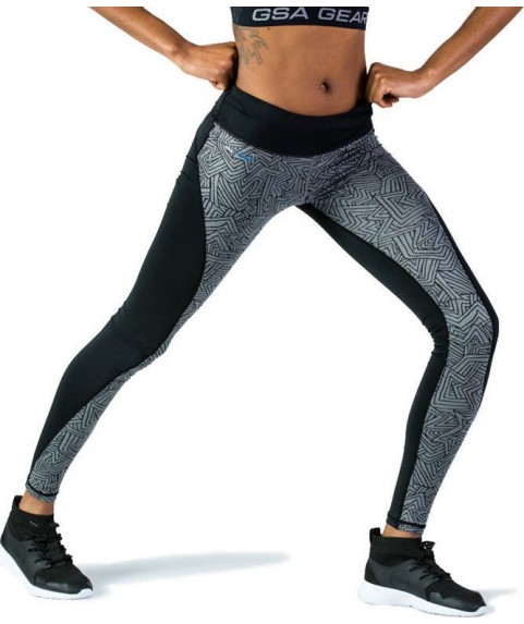 Γυναικείο αθλητικό κολάν GSA Hydro+ Sublimation Performance Leggings 1727028-06
