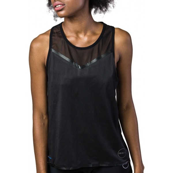 Γυναικεία Αμάνικη GSA GSAHYDRO+ Loose T-Black Vest 1728012-01