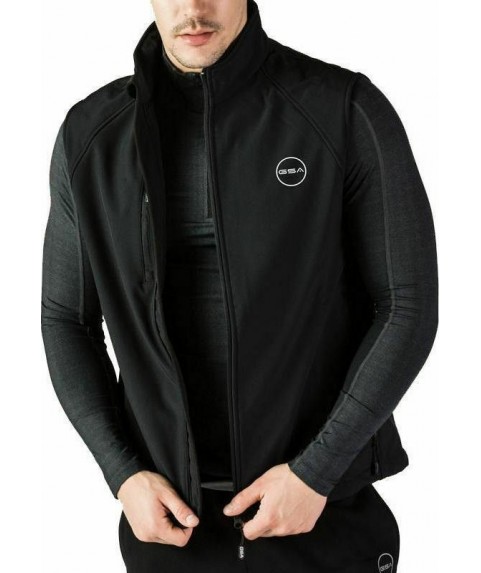 GSA Heat Softshell Vest - 1718121-01 Αμάνικο Μαύρο