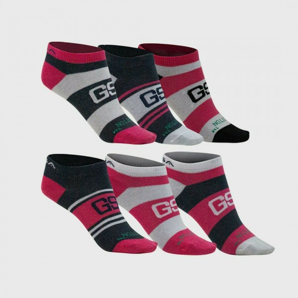 GSA SUPERCOTTON KIDS Low Cut Κάλτσες / 6 ζευγάρια /Multicolor 831905-50