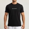 GSA SPORT Βαμβακερό T-shirt Μαύρο 281403