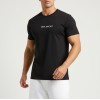 GSA SPORT Βαμβακερό T-shirt Μαύρο 281403