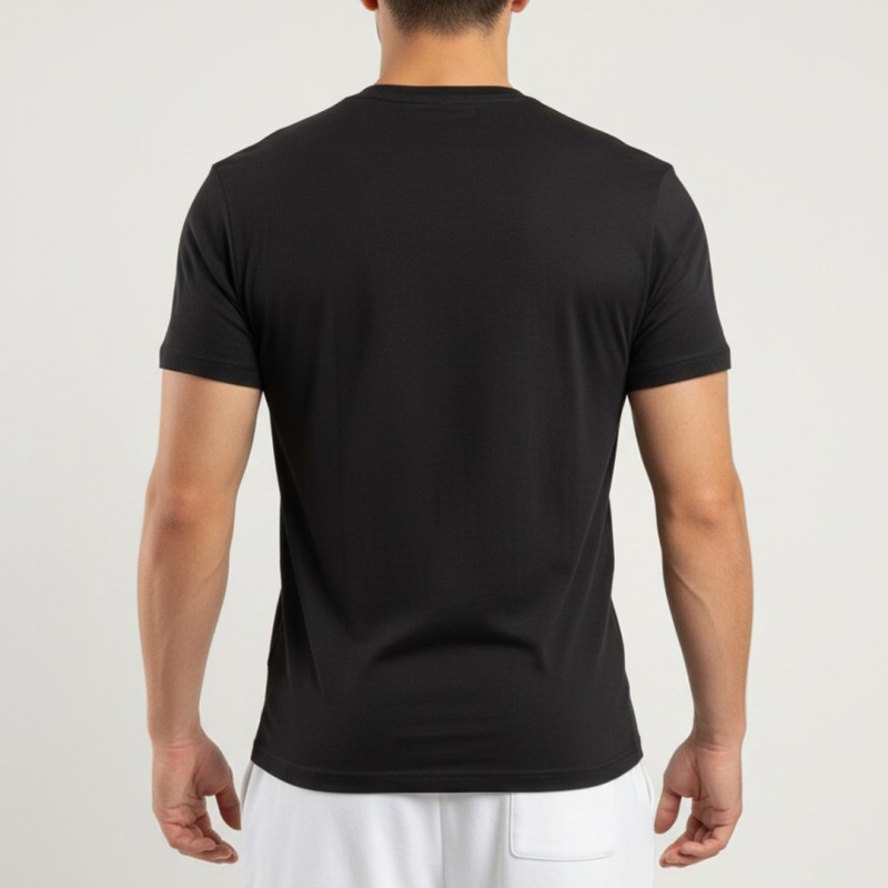 GSA SPORT Βαμβακερό T-shirt Μαύρο 281403