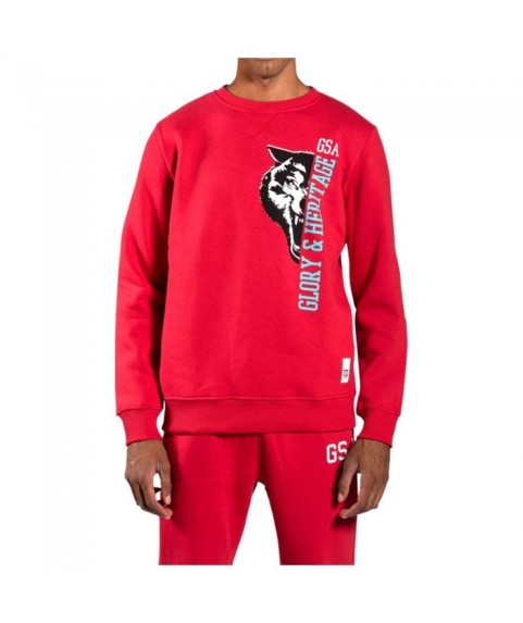 ΑΝΔΡΙΚΗ ΜΠΛΟΥΖΑ GSA GLORY CREW NECK RED 3719107