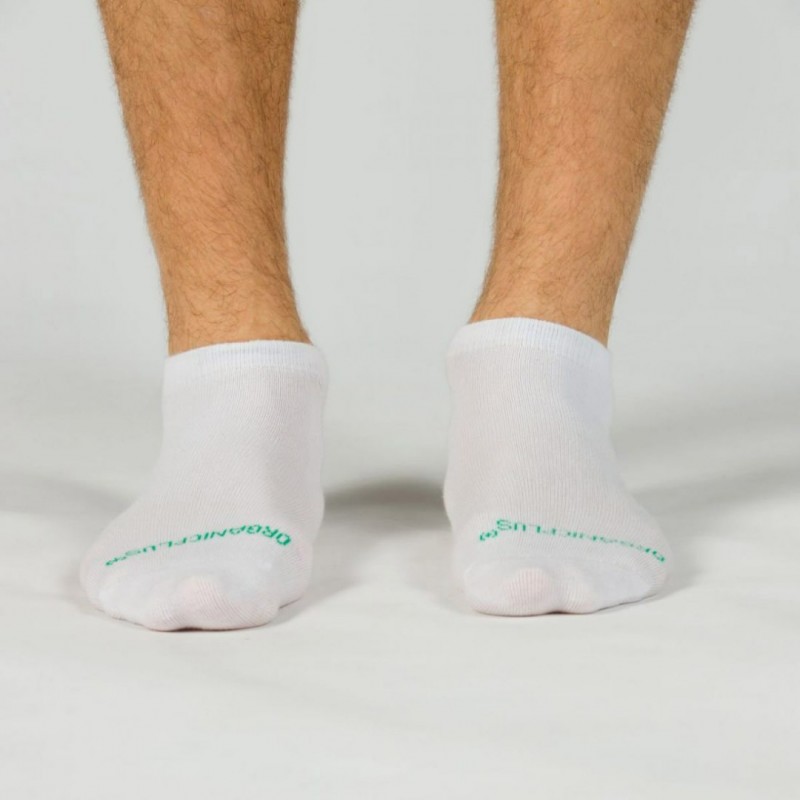 GSA ORGANICPLUS[+] 365 Αθλητικές Κάλτσες Ultralight Low Cut 3Pack Ασπρες 81-16143-White
