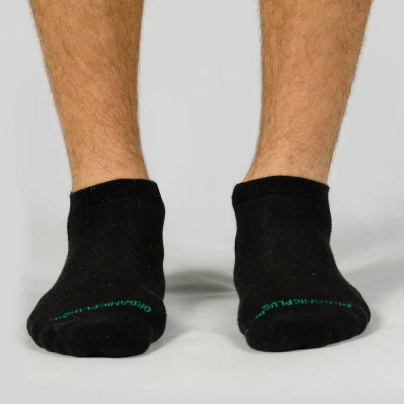 GSA ORGANICPLUS[+] 180 Αθλητικές Κάλτσες Extra Cushioned Low Cut / 3Pack 81-16343-Black