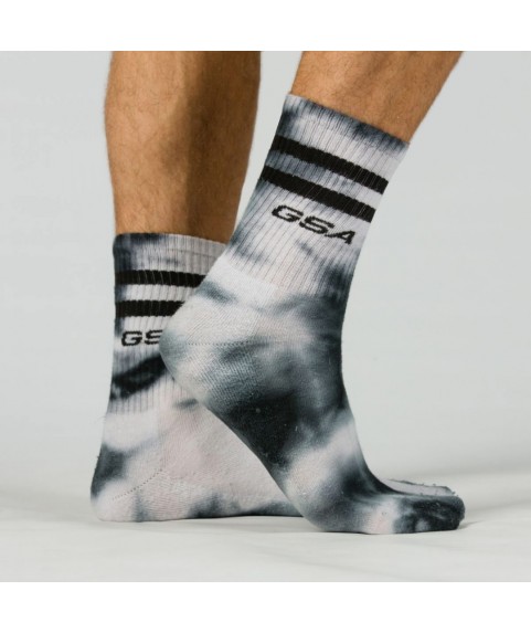 Αθλητικές Κάλτσες Πολύχρωμες GSA Tie Dye UNISEX 1 Ζεύγος Νο 39-45 811904-02
