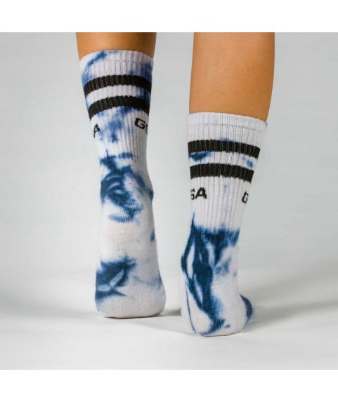 Αθλητικές Κάλτσες Πολύχρωμες GSA Tie Dye UNISEX 1 Ζεύγος Νο 39-45 811904-01