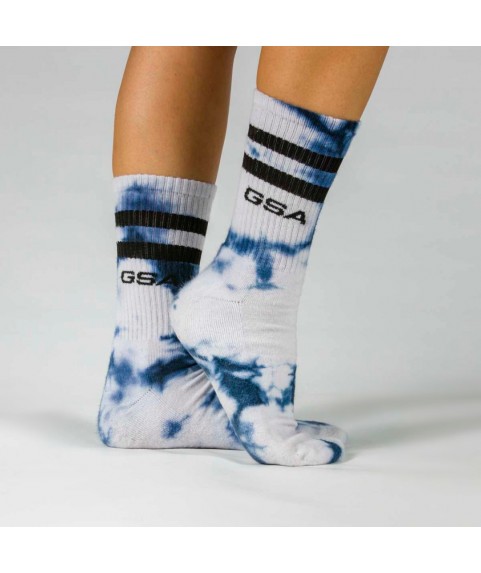 Αθλητικές Κάλτσες Πολύχρωμες GSA Tie Dye UNISEX 1 Ζεύγος Νο 39-45 811904-01
