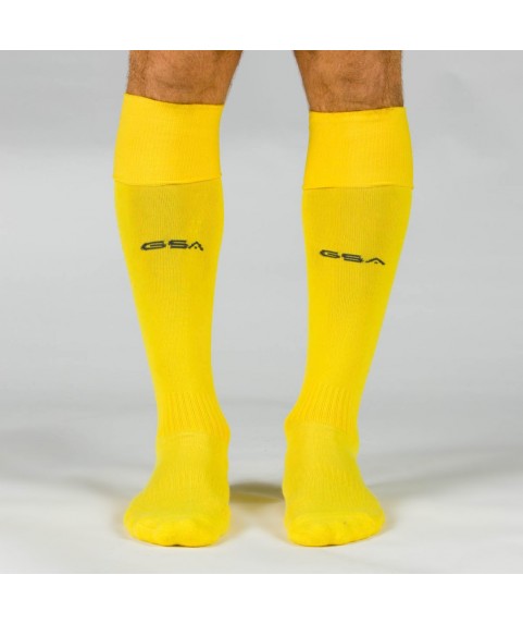 Αθλητικές Κάλτσες GSA TEAMSPORTS Socks / 2Pack Νο 39-42 Κίτρινο 81-83042-01