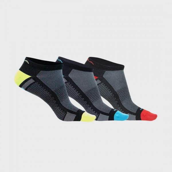 GSA HYDRO[+] 620 Αθλητικές Κάλτσες Ultralight Performance Low Cut /3Pack Γκρι/Μαύρο/Πολύχρωμες 911448-57