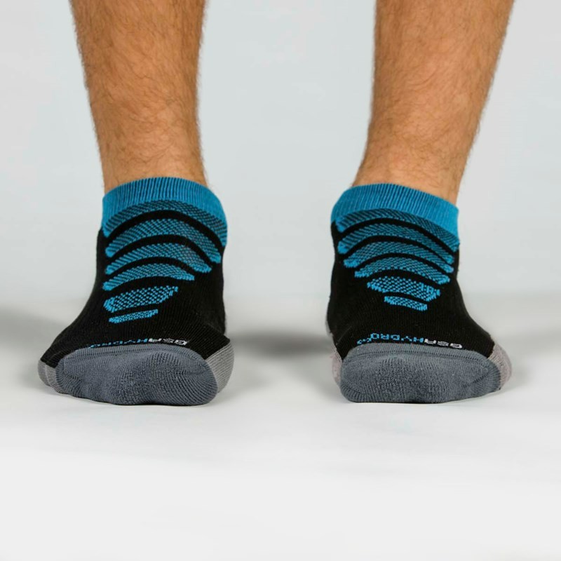GSA 684 Extra Cushioned Performance Low Cut Κάλτσες socks 3Pack Γκρι/Μαύρο/Πολύχρωμες 911455-51