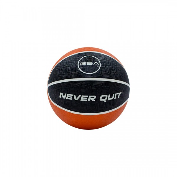 GSA Rubber Μπάλα Μπάσκετ Πορτοκαλί/Μαύρο 951407