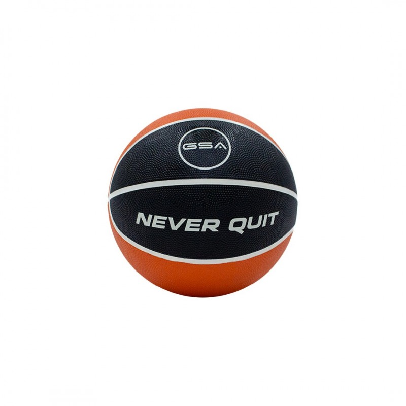 GSA Rubber Μπάλα Μπάσκετ Πορτοκαλί/Μαύρο 951407