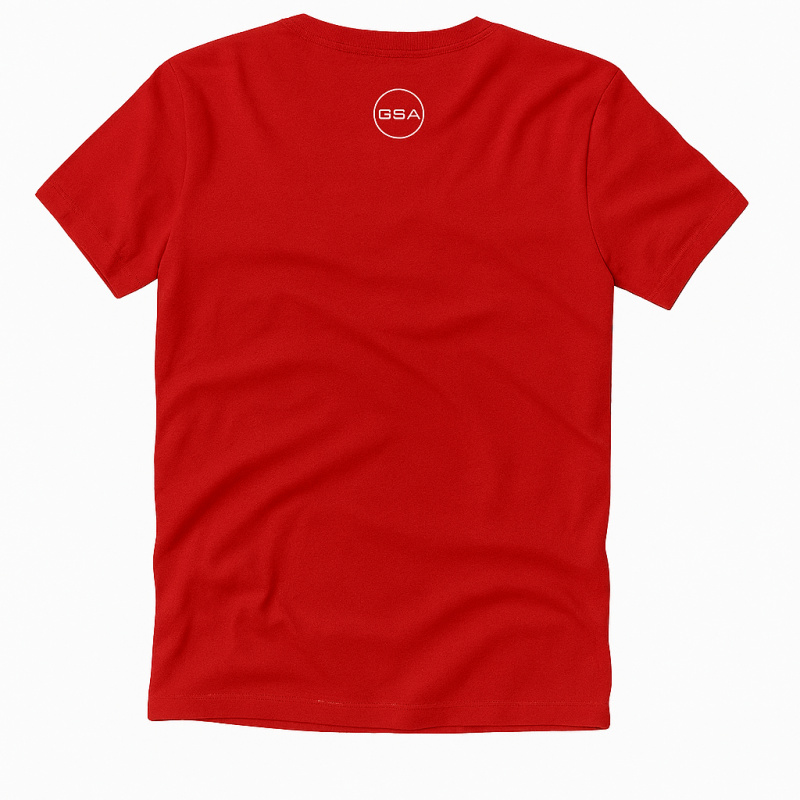 GSA Olympiacos BC Legacy Style Red – Classic Fit T-Shirt