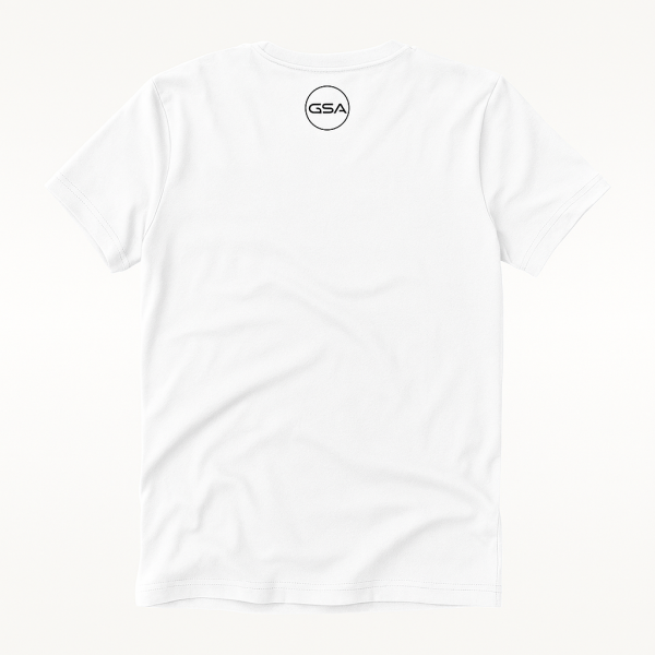 GSA Olympiacos BC Legacy Style White– Classic Fit T-Shirt