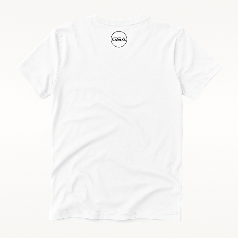 GSA Olympiacos BC Legacy Style White– Classic Fit T-Shirt