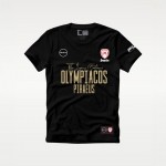 GSA Olympiacos BC Legacy Style Black – Classic Fit T-Shirt