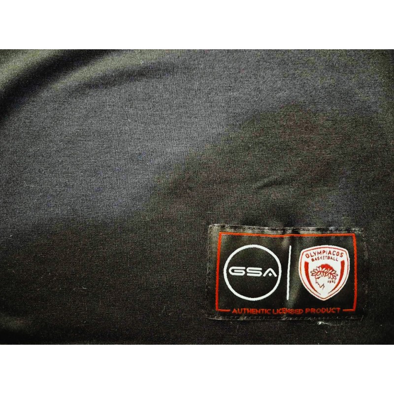 GSA Olympiacos BC Legacy Style Black – Classic Fit T-Shirt