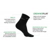 GSA ORGANICPLUS[+] 360 Αθλητικές Κάλτσες Extra Cushioned Quarter / 3Pack 81-8303-Black