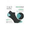 GSA ORGANICPLUS[+] 3616 Γυναικείες Αθλητικές Ultralight Low Cut Κάλτσες / 6 Ζευγάρια Μαύρες 8219100-51