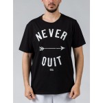 GSA Glory and Heritage Βαμβακερό T-shirt Μαύρο Regural Fit 371401-Black