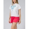 GSA Glory And Heritage Γυναικείο Crop T-shirt Λευκό Βαμβακερό Regural Fit 372401-White