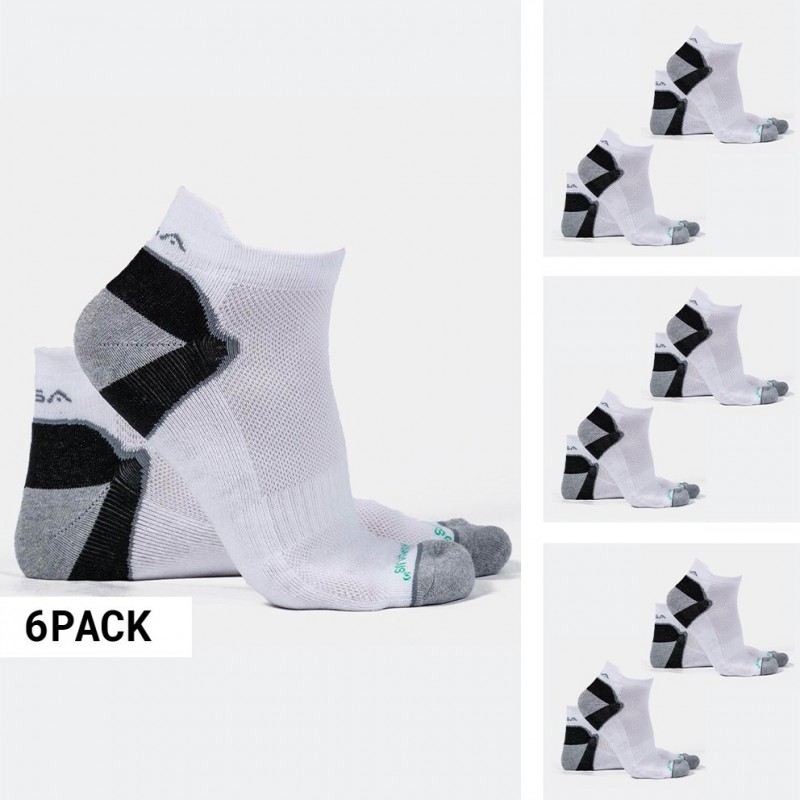 GSA ORGANICPLUS MENS ULTRALIGHT PERFORMANCE LOW CUT 6PACK Ασπρες 8119102-52