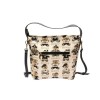 Henney Bear London Γυναικεία Τσάντα Χειρός/Ωμου/Χιαστί Ασπρη 24/25 H-1011PAS