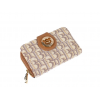 Γυναικείο πορτοφόλι Μεσαίο  HB Milk Tea HW-111