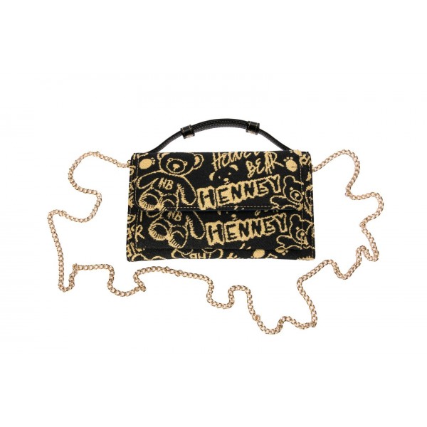 Henney Bear Gold Time Πορτοφόλι - Τσαντάκι HW-069 