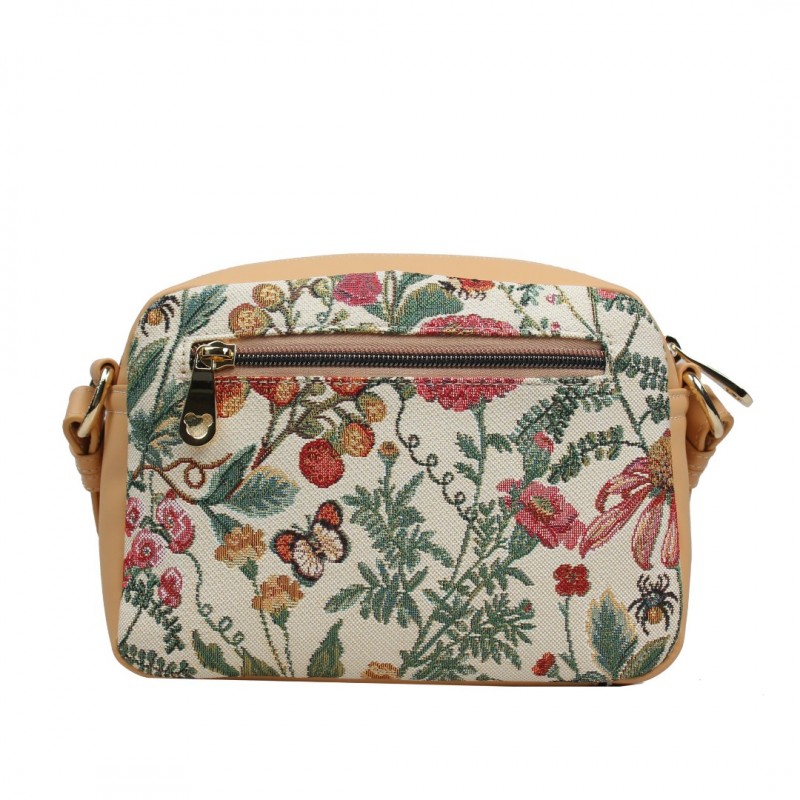 Γυναικεία Τσάντα Χιαστί Henney Bear Floral με  Λεπτομέρειες