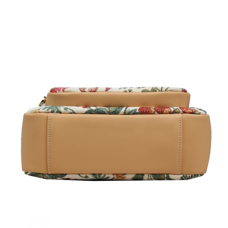 Γυναικεία Τσάντα Χιαστί Henney Bear Floral με  Λεπτομέρειες