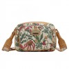 Γυναικεία Τσάντα Χιαστί Henney Bear Floral με  Λεπτομέρειες