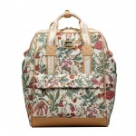 Γυναικεία τσάντα πλάτης Henney Bear Floral Summer Beige