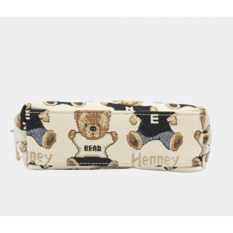Henney Bear password Makeup Pouch/ Henney Password/ HW-123