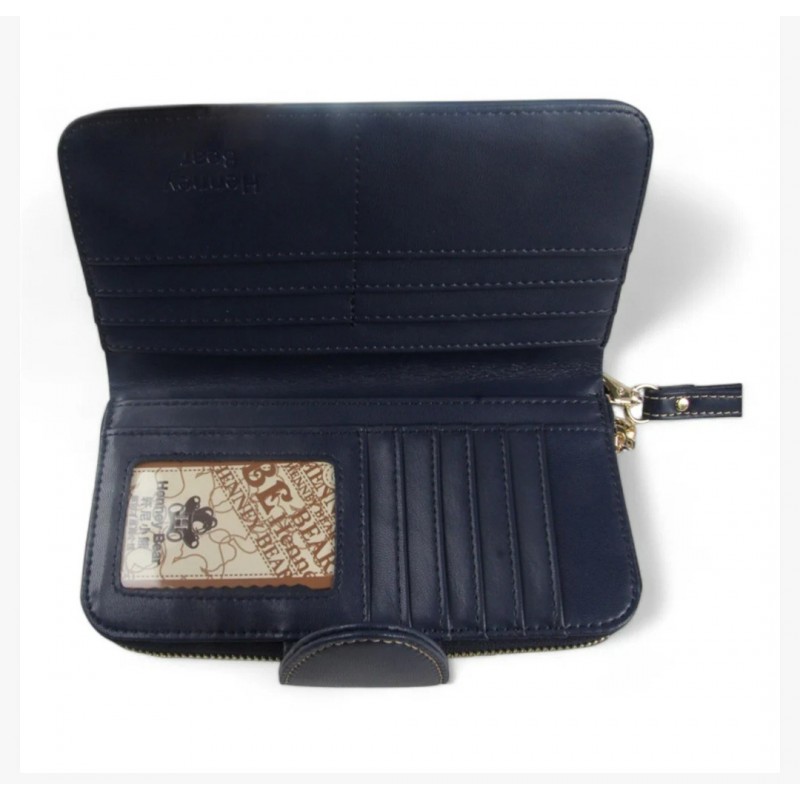 Henney Bear γυναικείο πορτοφόλι χειρός Crown Bear /HW-002