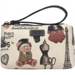 Henney Bear Τσαντάκι Χειρός Paris Bear / HW-074