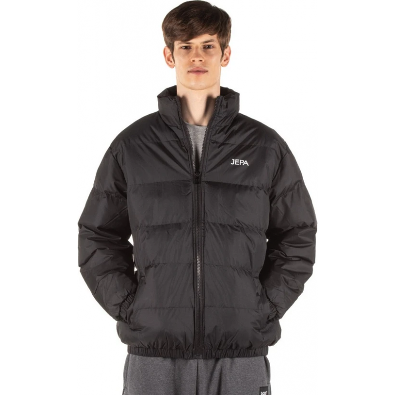 Ανδρικό Μπουφάν Jepa Μαύρο 2719164-04